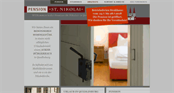 Desktop Screenshot of pension-nikolai.de